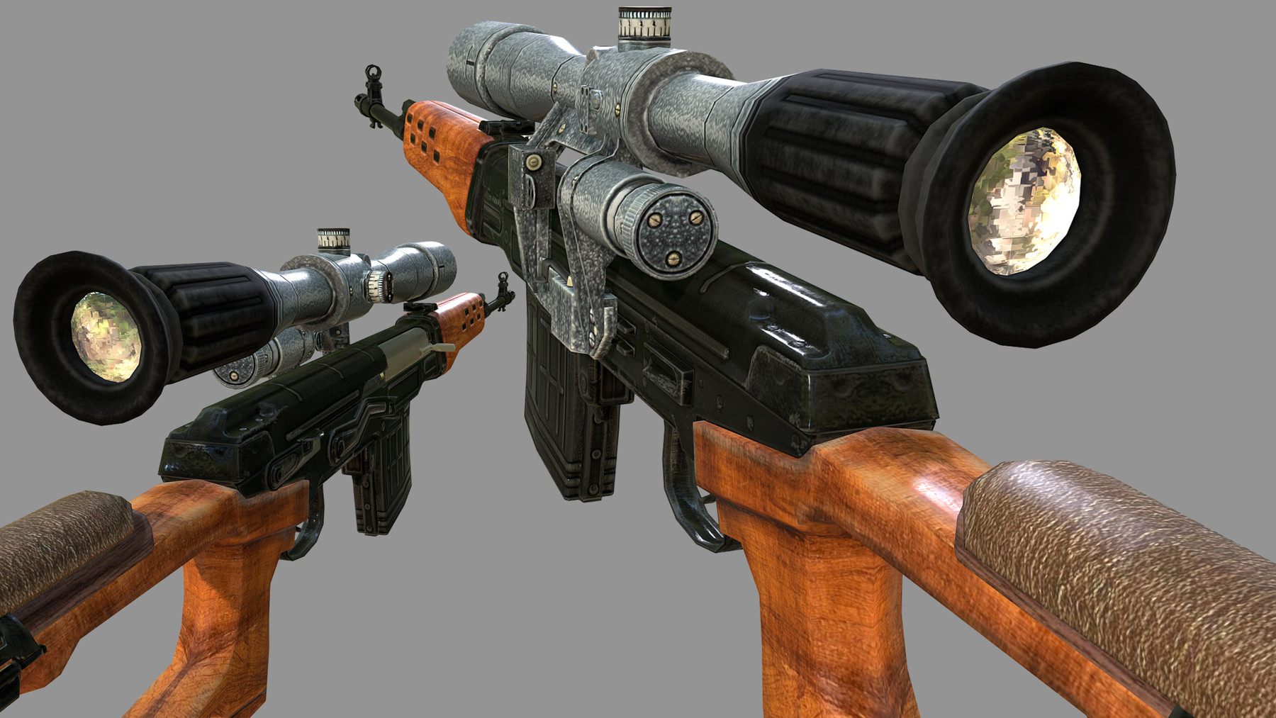 Dragunov SVD sniper rifle - AKI Mods Workshop