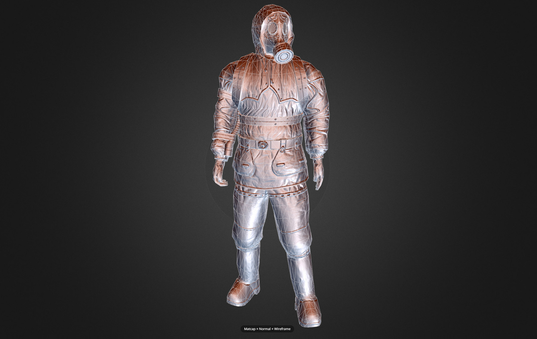 Suit 3d model