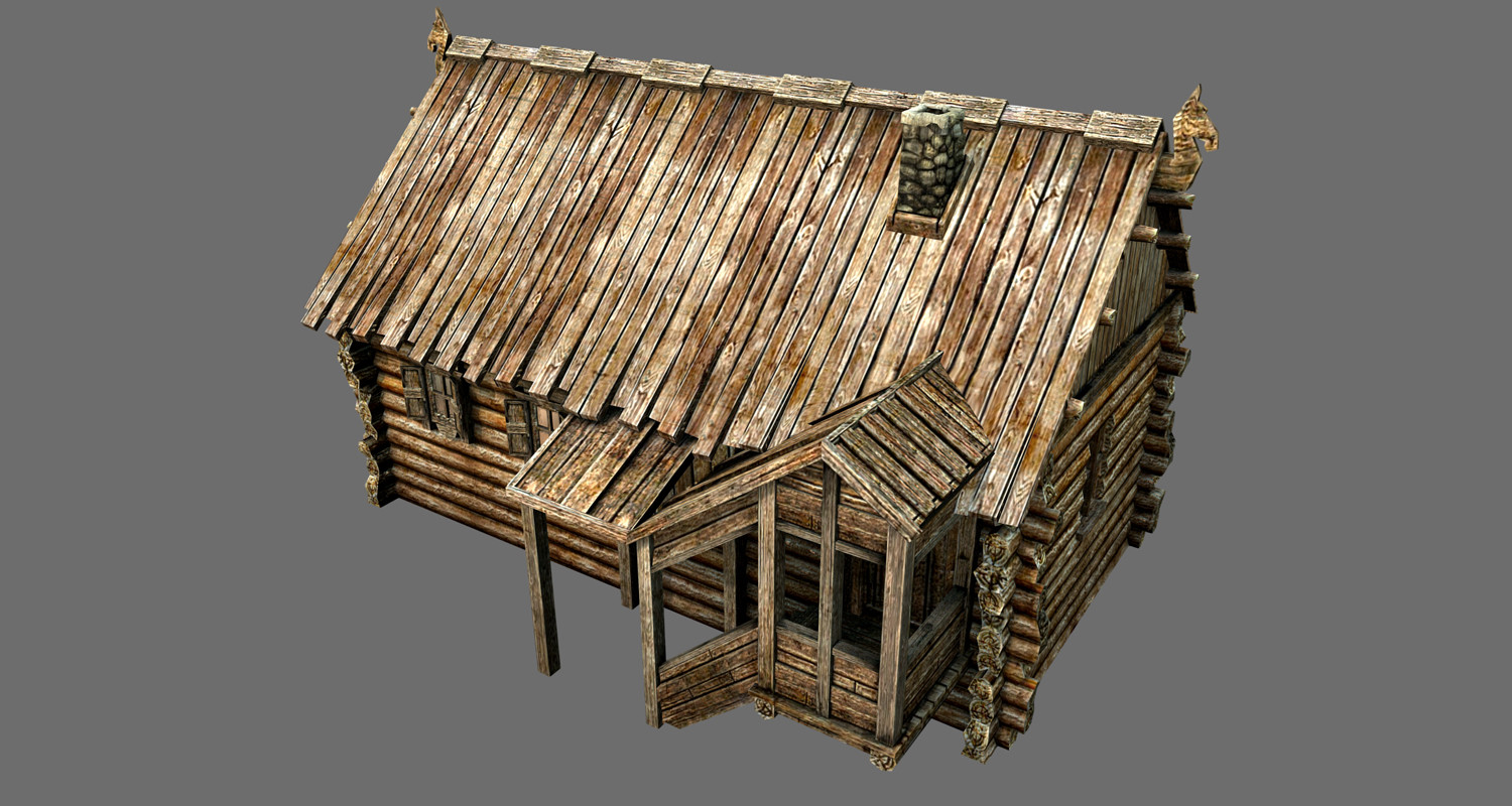 Wood village. Village House 3d model. Russian Village House 3d model. Old Village House 3д. Old Wooden Village Hut 3d model.