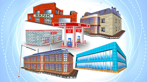 TOON TEXTURED BUILDINGS PACK