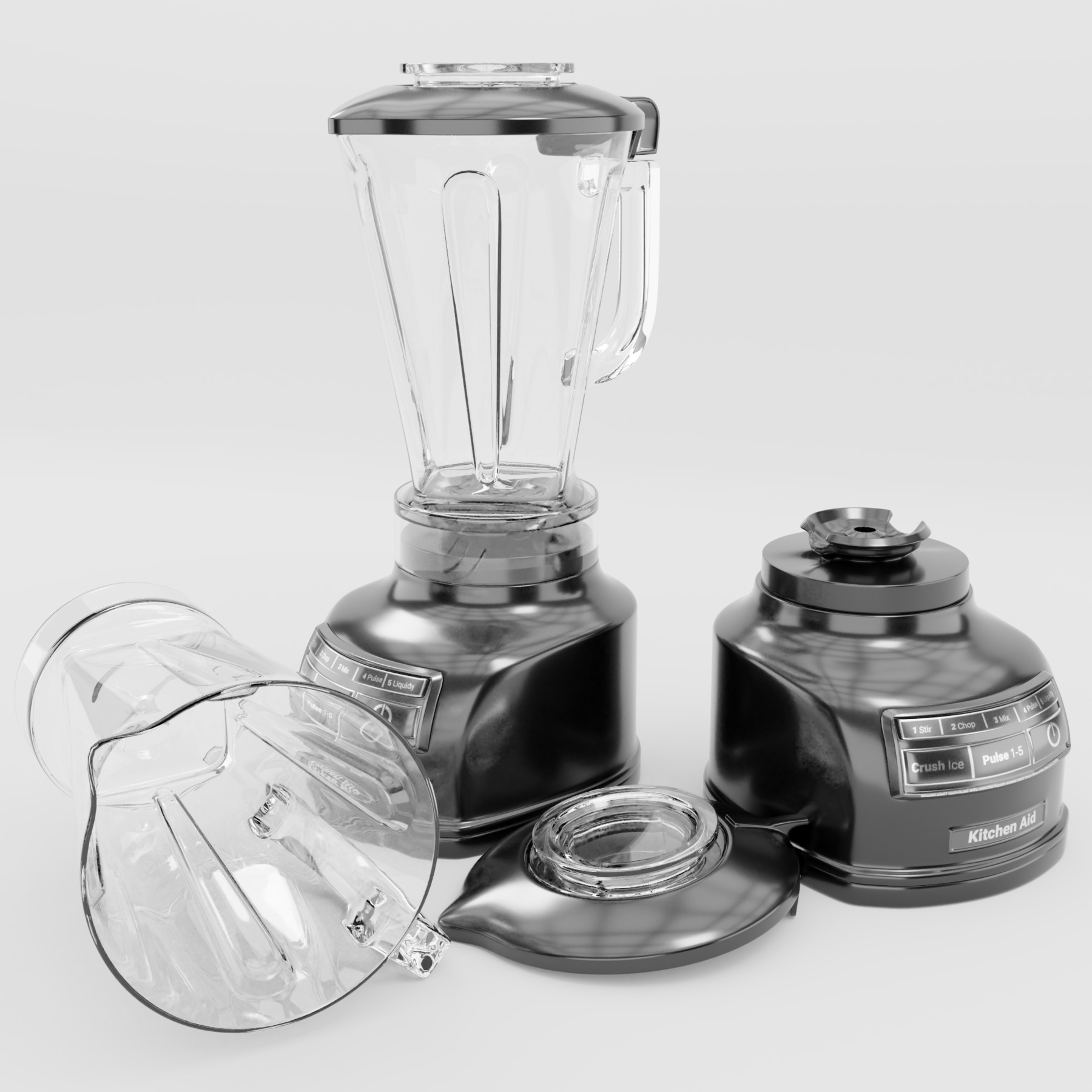 ArtStation kitchenaid diamond blender kitchenware 3D model Resources