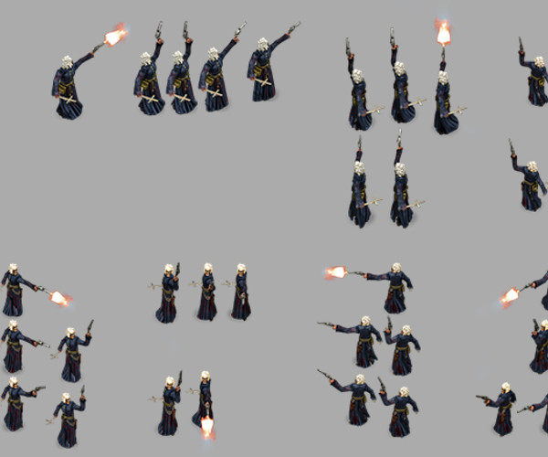 ArtStation - 2D Priest Animated Character | Game Assets