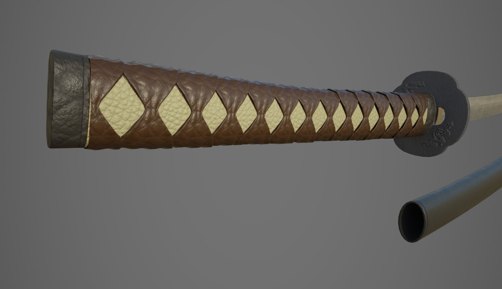 ArtStation - Katana Samurai Sword - 3D Asset | Game Assets