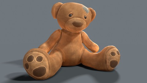 Teddy (PBR Game Ready)