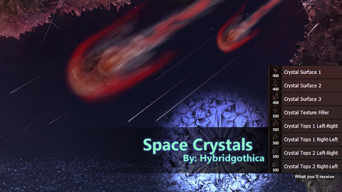 Space Crystals Brushes.