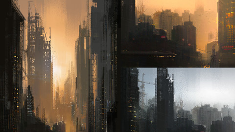 Speed Painting Demo: Cityscape