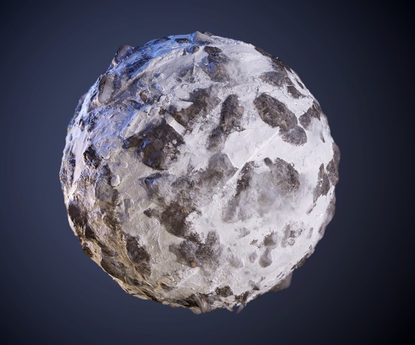 ArtStation - Rock Stones Snow Ice Seamless PBR Texture | Game Assets