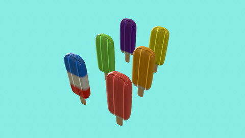 Stylized Ice Pop