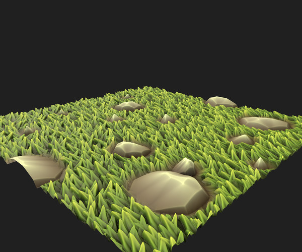ArtStation Stylized Grass Substance Game Assets