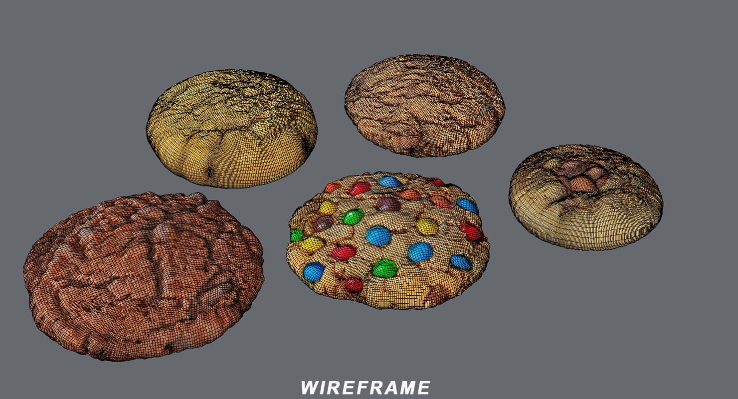 Кук 3. Еда 3d модель. Hotcookies 3d.