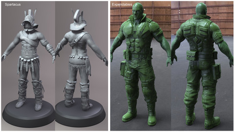 Spartacus/Expendables SET