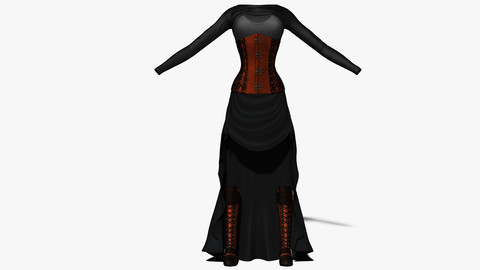 Steampunk Female Costume