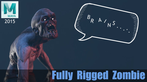 Fully Rigged Zombie