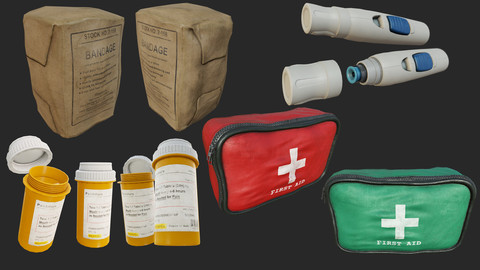 First Aid PBR Collection