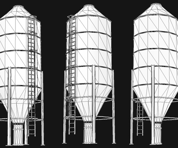 ArtStation - Farm Silo 3 PBR | Game Assets