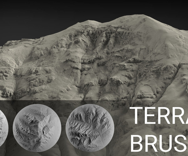 terrain sculpting zbrush free brushes