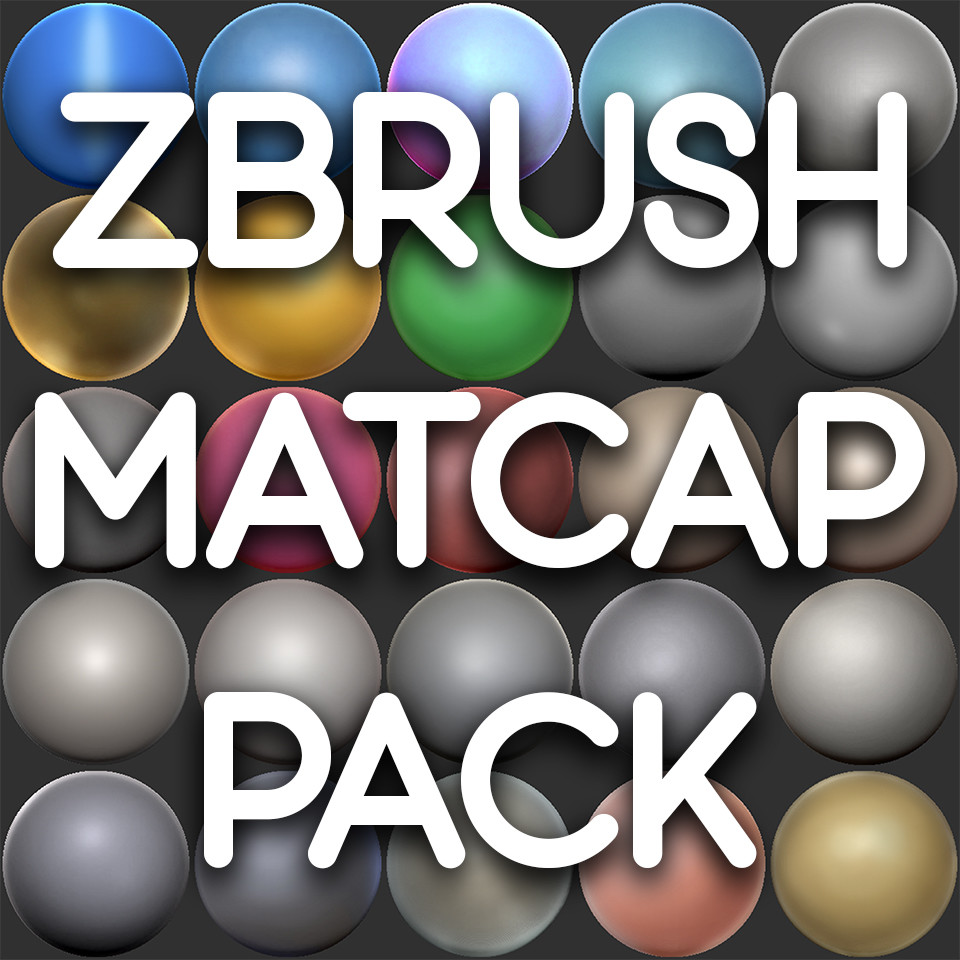 edit matcap color zbrush