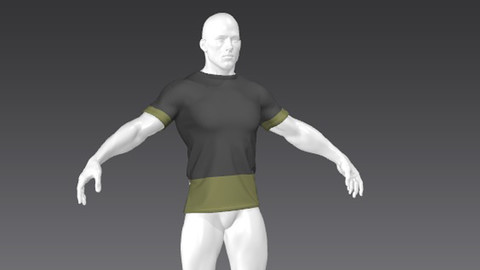 Clothes for Marvelous Designer: Rare T-Shirt