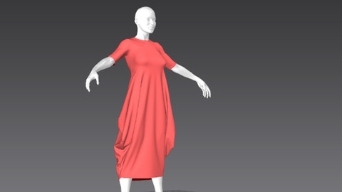 Clothes for Marvelous Designer: Dress01