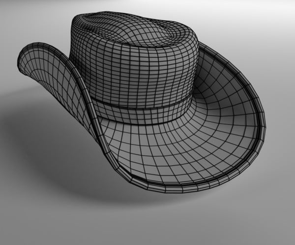 ArtStation - Cowboy Hat | Game Assets