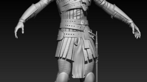 Crusader high poly Zbrush project