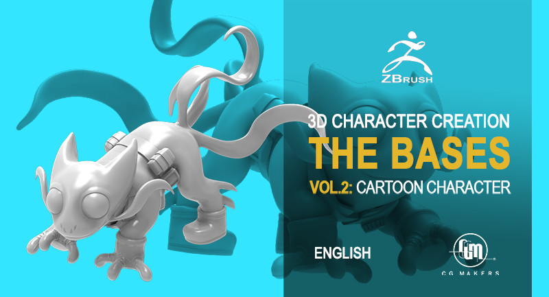 ArtStation - Pet Cartoon Modeling - Master 3D Character Creation Zbrush   | Tutorials