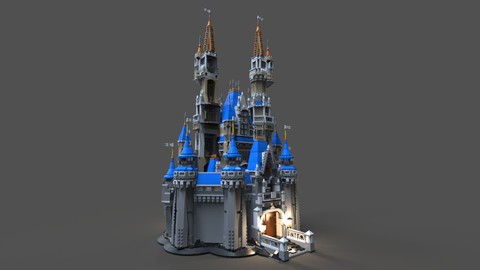 Lego Castle disney