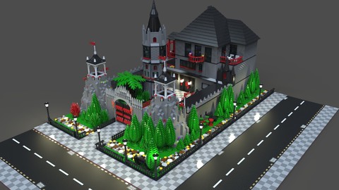 Lego mansion
