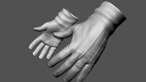 White Dress Gloves