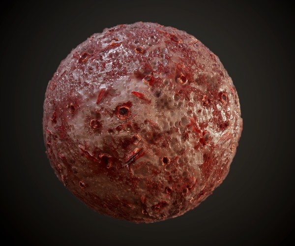 ArtStation - 20 Bloody Gore Horror Seamless PBR Textures | Game Assets
