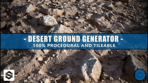 Desert Ground Generator + 4k textures