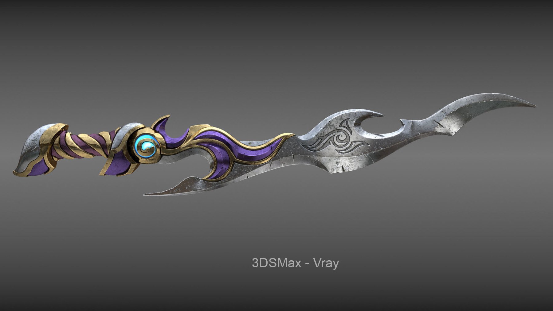 ArtStation - Fantasy Hero Sword | Game Assets