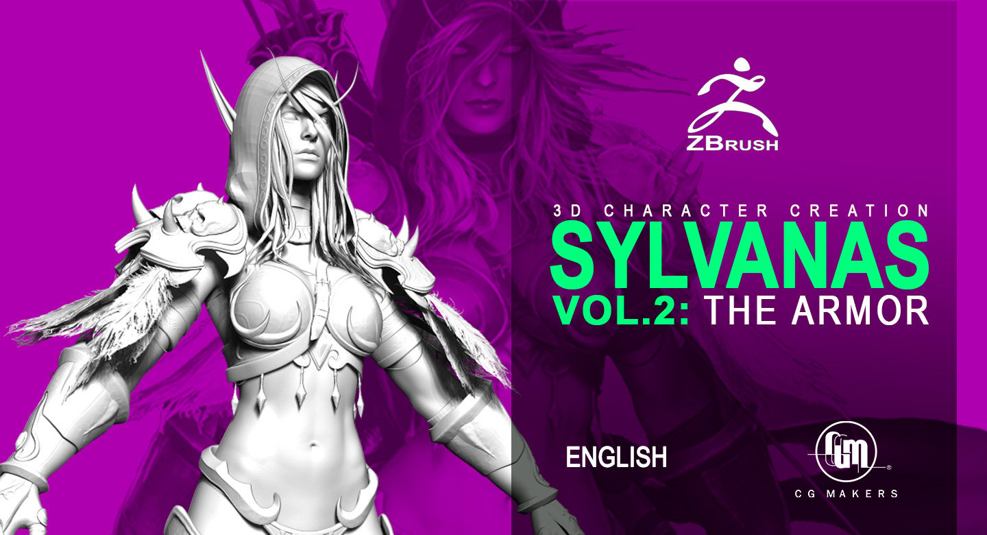 create sylvanas in zbrush vol 2