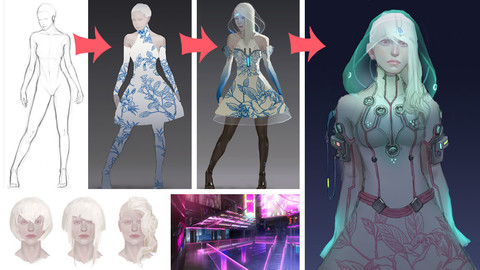 Cyberpunk Concept Process