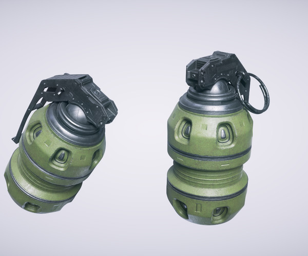 ArtStation - Sci-Fi Grenade | Game Assets