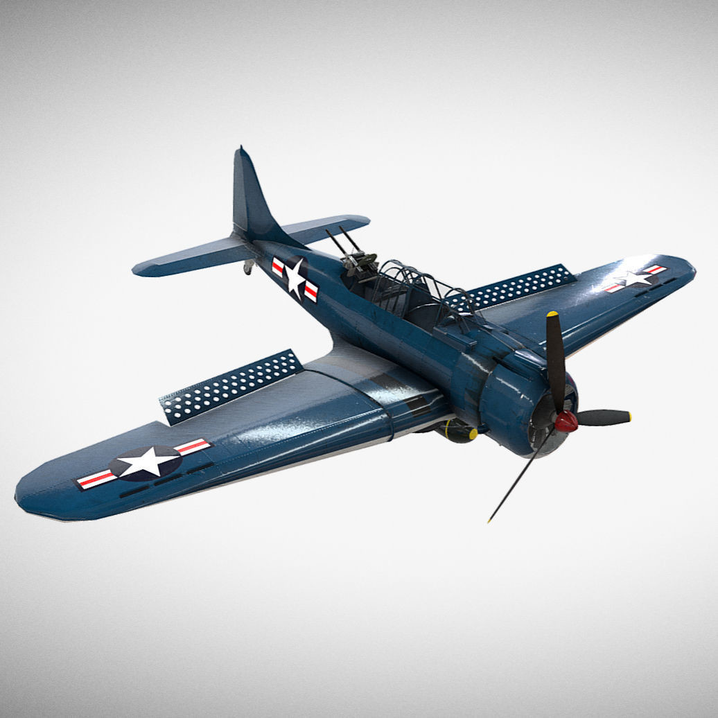 ArtStation - Douglas SBD Dauntless | Resources