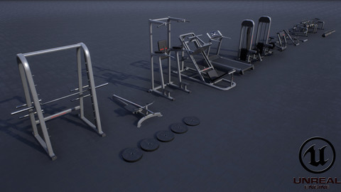 Gym Props PACK 02
