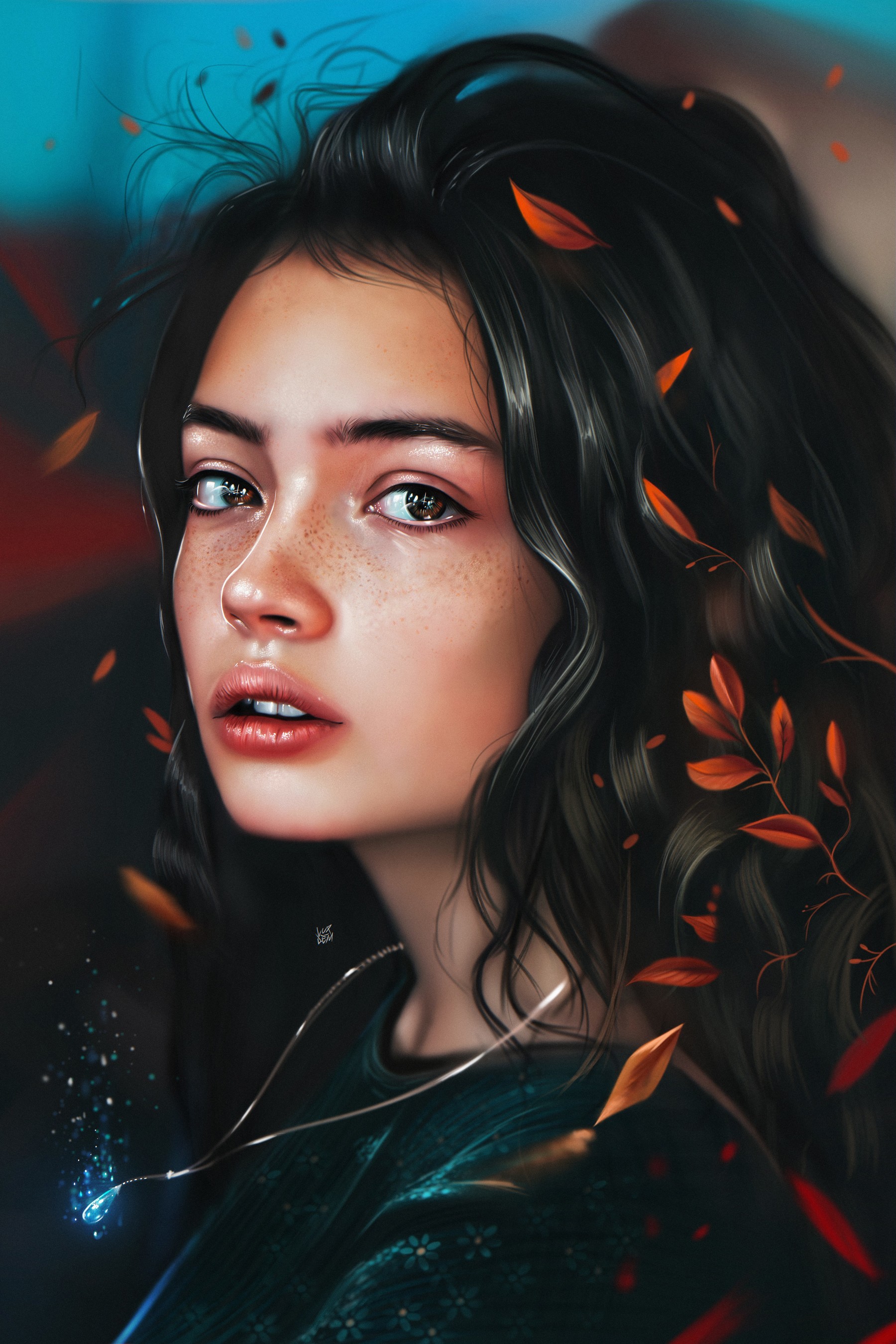 ArtStation Realistic Portrait Painting ( 70 layers + 10 Bonus