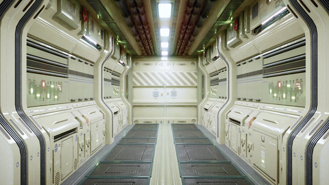 Modular Sci Fi Corridor