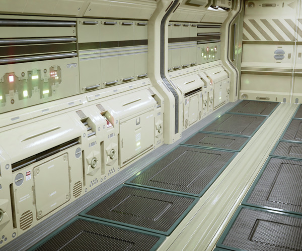 ArtStation - Modular Sci Fi Corridor | Game Assets