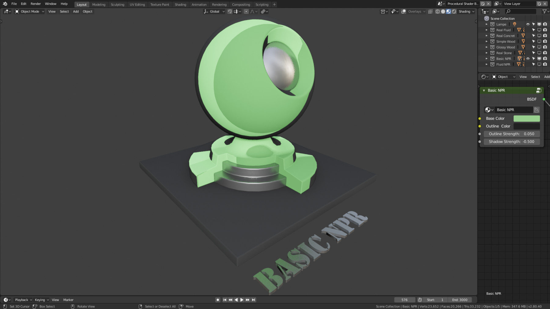 ArtStation - Procedural Shader Bank ( cycle & eevee ) | Resources