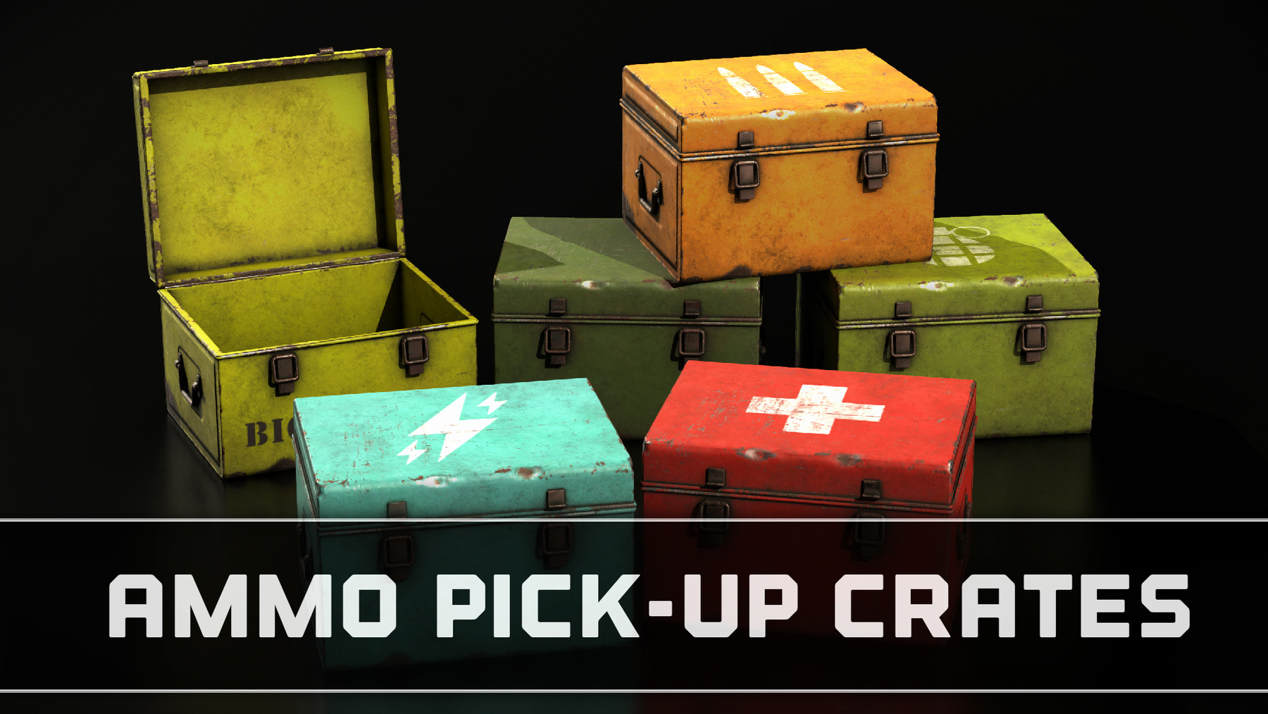 Mason Roy - Ammo Pick-Up Crates