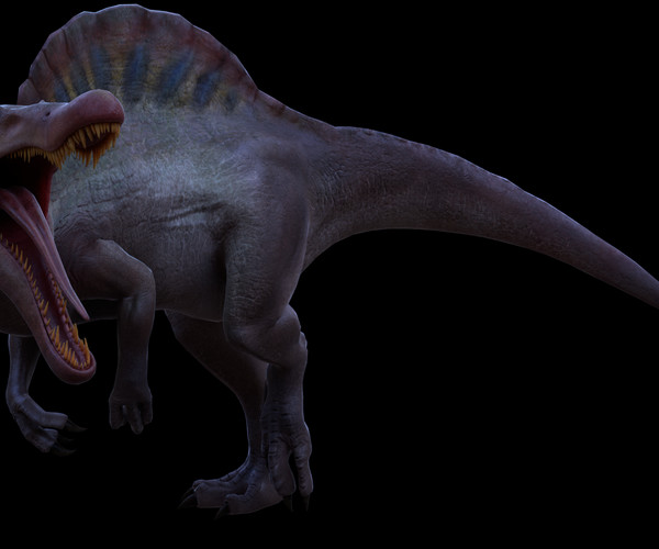 ArtStation - Spinosaurus For Your Games Or Animation 3D Model | Game Assets