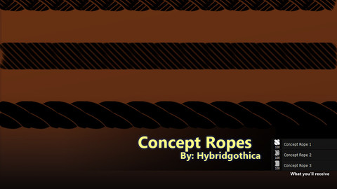 Concept Rope Brushes.