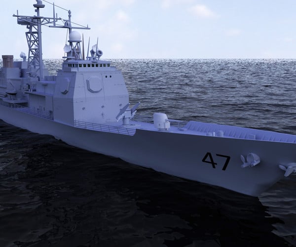 Artstation - Class Cruiser Cg47 Uss Ticonderoga 