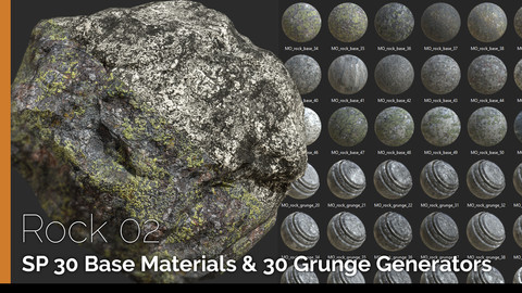 SP Base Materials & Grunge Generators: Rock 02