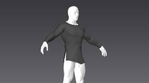 Clothes for Marvelous Designer: T-Shirt08