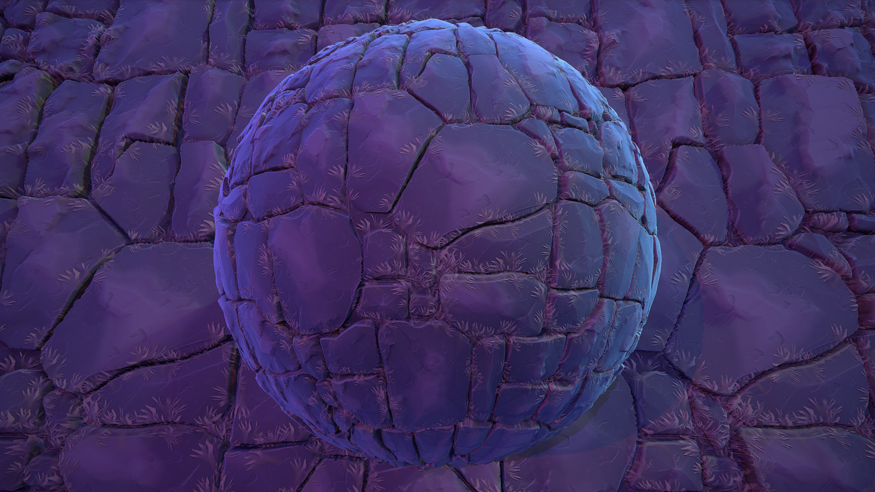 ArtStation - Stylized Stone Grounds 02 | Game Assets