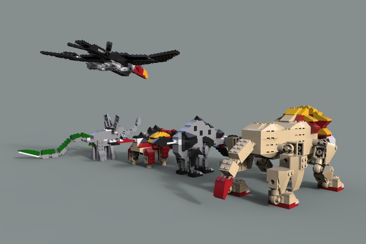 ArtStation - Lego Animals pack | Resources