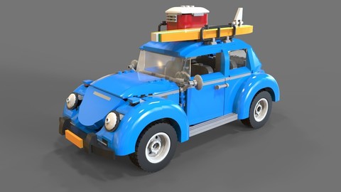 Lego car beetle